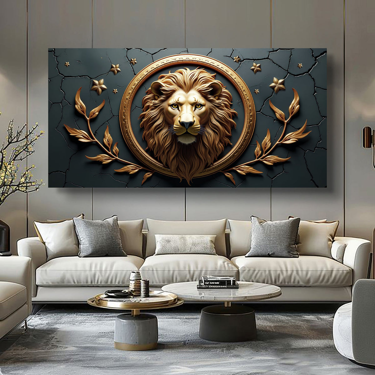 Majestic Lion Wall Art
